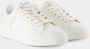 Balmain Witte Leren Sneakers met Puntige Neus White Dames - Thumbnail 2