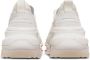 Balmain Leather and suede B-Bold low-top sneakers White Dames - Thumbnail 5