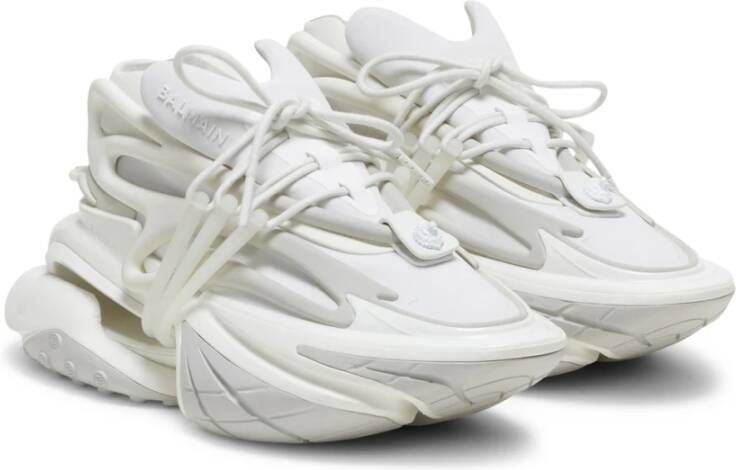 Balmain Sneakers met eenhoorn Wit - Foto 6