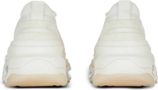 Balmain B-Bold lage trainers in neopreen en suède White Heren - Foto 4