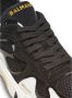 Balmain B-East trainer in leather suede and mesh Zwart Dames - Thumbnail 5