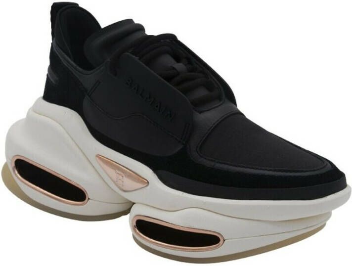 Balmain Stoere lage sneakers Zwart Dames