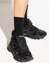 Balmain Zwarte Sneakers met Contrasterend Logo Borduursel Black - Thumbnail 13