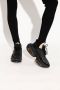 Balmain B-Bold low-top trainers in neoprene and suede Zwart Dames - Thumbnail 5