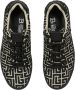 Balmain B-Court trainers met jacquard monogram Black Heren - Thumbnail 2