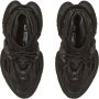 Balmain Unicorn Lage Sneakers van Neopreen en Kalfsleer Zwart Heren - Thumbnail 4