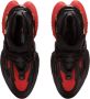 Balmain Unicorn low-top trainers in neoprene and leather Black Heren - Thumbnail 3