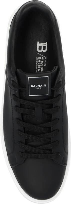 Balmain Sneakers Zwart Heren