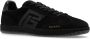 Balmain Zwaan suède en lakleren trainers Black Heren - Thumbnail 4