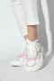 Balmain Hardloop-Roe leer en nylon trainers White Dames - Thumbnail 14
