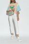 Balmain Hardloop-Roe leer en nylon trainers White Dames - Thumbnail 15
