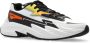 Balmain Hardloop-Roe leer en nylon sneakers Multicolor Heren - Thumbnail 15