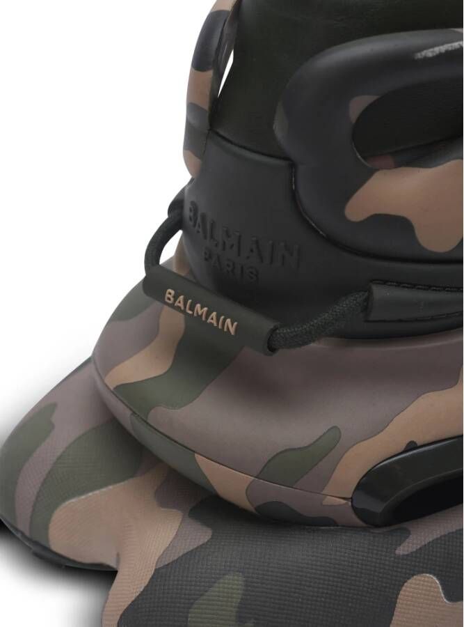 Balmain Unicorn Low camouflage-print sneakers Multicolor Heren