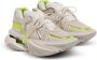 Balmain Unicorn Wave trainers in neopreen en kalfsleer Multicolor Heren - Thumbnail 9