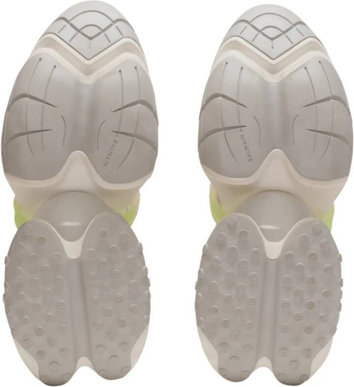 Balmain Unicorn Wave trainers in neopreen en kalfsleer Multicolor Heren