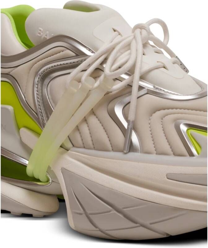Balmain Unicorn Wave trainers in neopreen en kalfsleer Multicolor Heren
