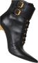 Balmain Uria enkellaarzen met veters Zwart - Thumbnail 7