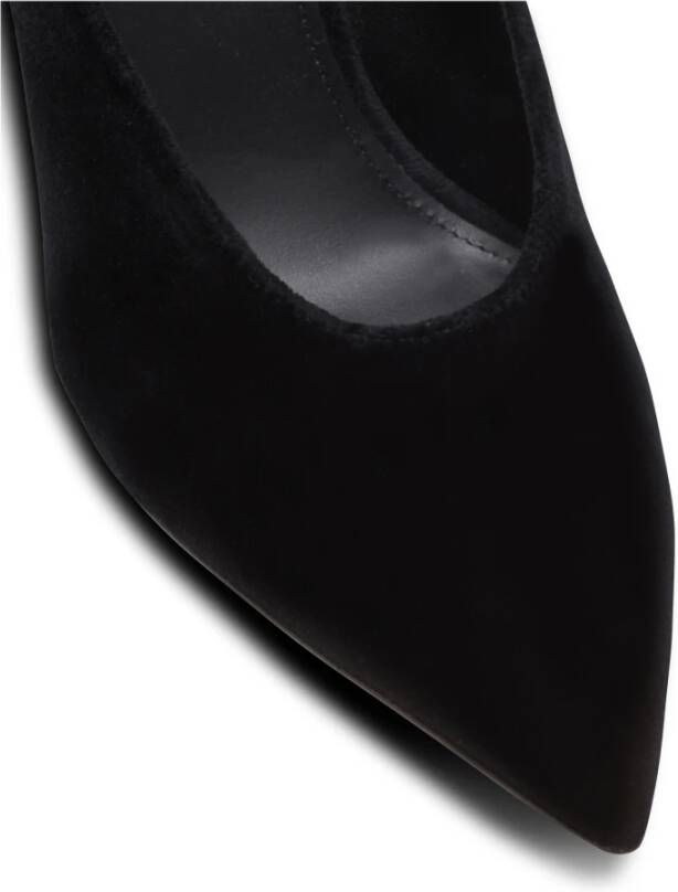 Balmain Velvet Ruby mules Zwart Dames