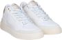 Balmain Casual Witte Sneakers Kalfsleer Suède White Heren - Thumbnail 8