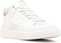 Balmain Casual Witte Sneakers Kalfsleer Suède White Heren - Thumbnail 4