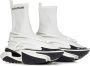 Balmain Witte Sneakers met Multi-Materiaal Bovenwerk White Heren - Thumbnail 7