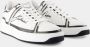 Balmain B-Court bedrukte kalfsleren sneakers White Heren - Thumbnail 12
