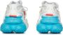Balmain Witte Neopreen Lage Sneakers met Geperforeerde Zool White Heren - Thumbnail 4