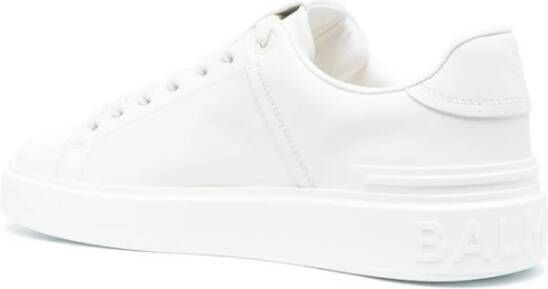 Balmain Witte Sneakers Luxe Stijl White Heren