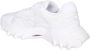Balmain B-East trainers in leer suède en mesh White Heren - Thumbnail 3