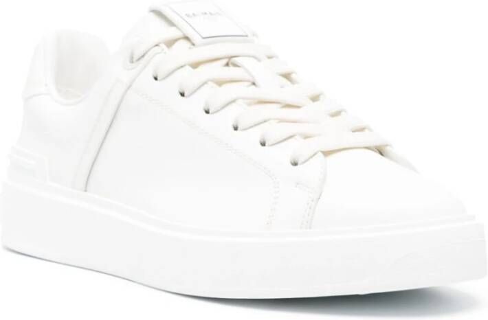 Balmain Witte Sneakers voor Dames Aw23 Wit Dames