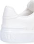 Balmain Witte Leren Sneakers met Puntige Neus White Dames - Thumbnail 6