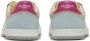 Balmain Zwaan trainers in kalfsleer en suède Multicolor Dames - Thumbnail 4