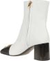 Balmain Zwarte Enkellaarzen met Patentdetail White Dames - Thumbnail 3