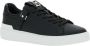 Balmain Zwarte lage sneakers met diamantmotief Black Heren - Thumbnail 2