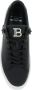 Balmain Zwarte lage sneakers met diamantmotief Black Heren - Thumbnail 4