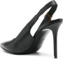 Balmain Eva slingbacks in kalfsleer Black Dames - Thumbnail 11