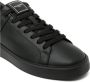 Balmain Zwarte Leren Court Sneakers Puntige Neus Black Heren - Thumbnail 11