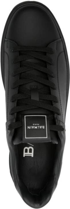 Balmain Zwarte Sneakers voor Heren Black Heren