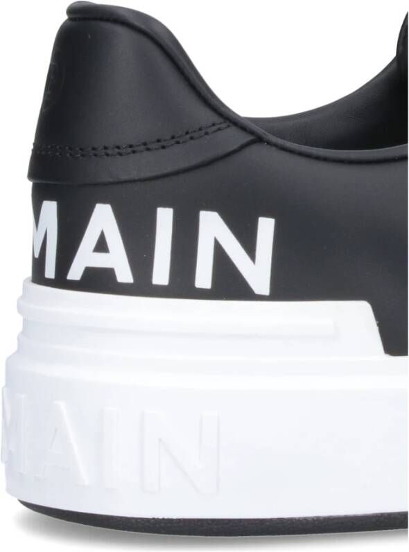 Balmain Zwarte Sneakers voor Heren Zwart Heren