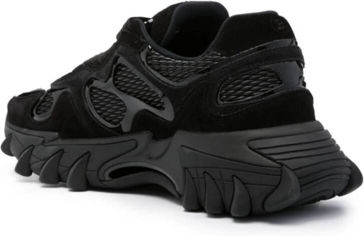 Balmain Zwarte Sneakers voor Mannen Black Heren