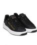 Balmain Zwarte Gouden Kalfsleren Sneakers Black Dames - Thumbnail 2
