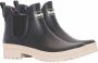 Barbour Low-Top Sneakers Boots Caoutchouc Mallow chelsea noir semelle sable in zwart - Thumbnail 3