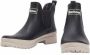 Barbour Low-Top Sneakers Boots Caoutchouc Mallow chelsea noir semelle sable in zwart - Thumbnail 7