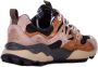 Flower Mountain Sneakers van suède en gewaxt technisch materiaal met rubberen zool Brown Heren - Thumbnail 10