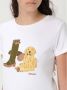 Barbour Grafische Hondenlaarzen Tee - Thumbnail 2
