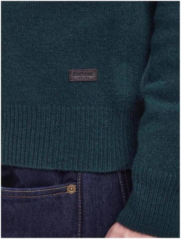 Barbour Heren Trui met Elleboog Patches