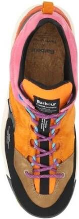 Barbour Multicolor Sneakers met Suède Details Multicolor Heren
