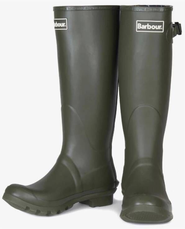Barbour Olijf Wellington Laarzen