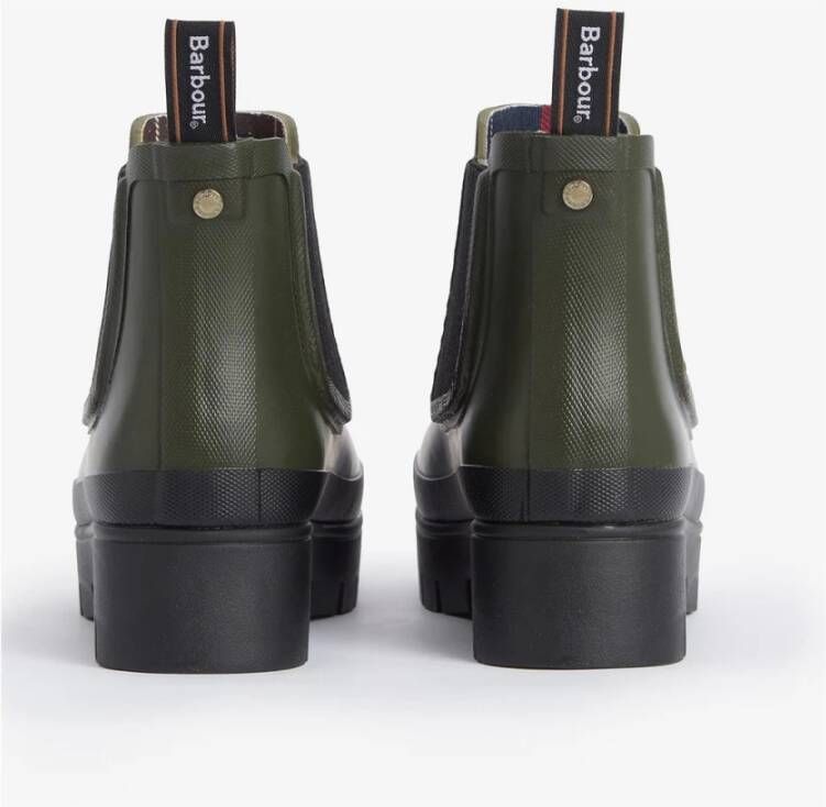 Barbour Rubber Enkellaarzen Green Dames