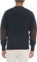 Barbour Wollen Pullover met Contrast Elleboogstukken - Thumbnail 2